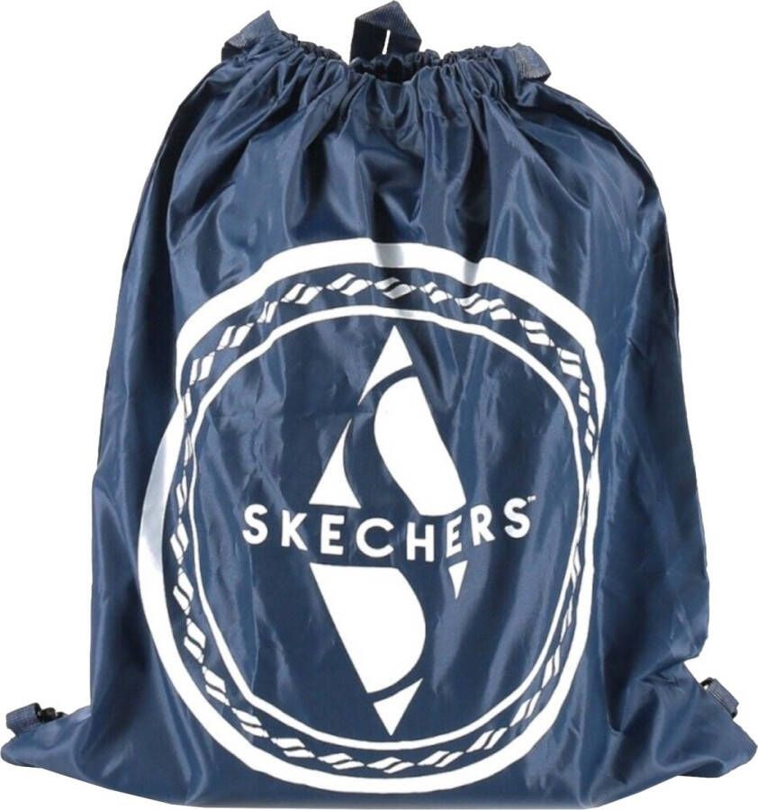Skechers S Logo Cinch Bags Unisex Zwart Tassen maat: One size