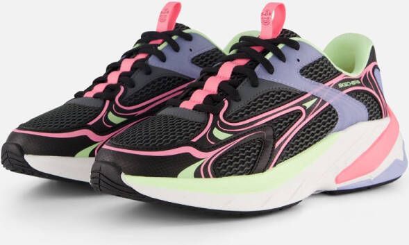 Skechers S2K Sneakers zwart Synthetisch Dames