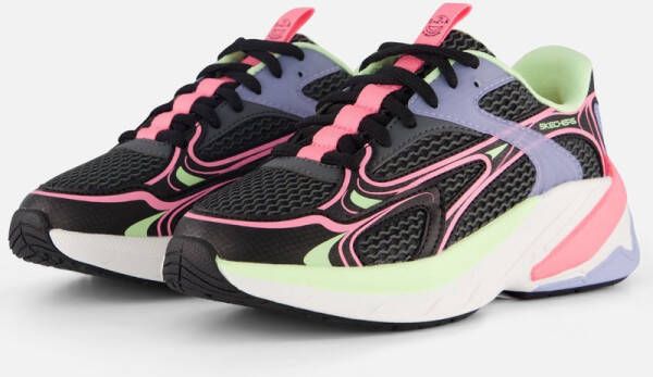 Skechers S2K Sneakers zwart Synthetisch Dames