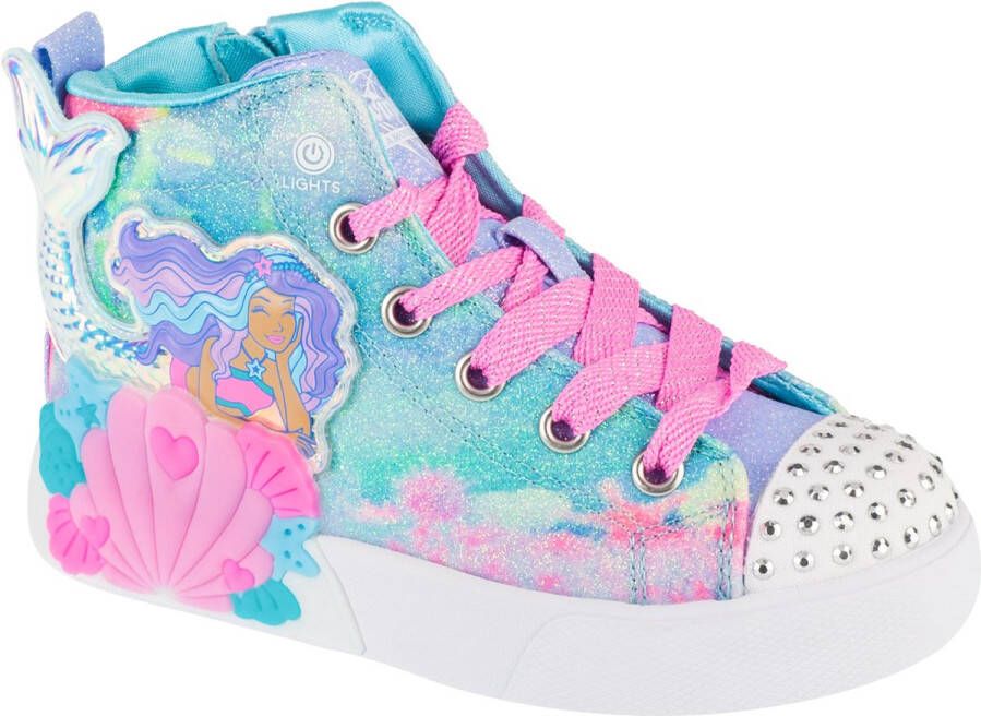 Skechers Seashell Magic Mermaid Sea voor meisje Blauw Sneakers Sportschoenen