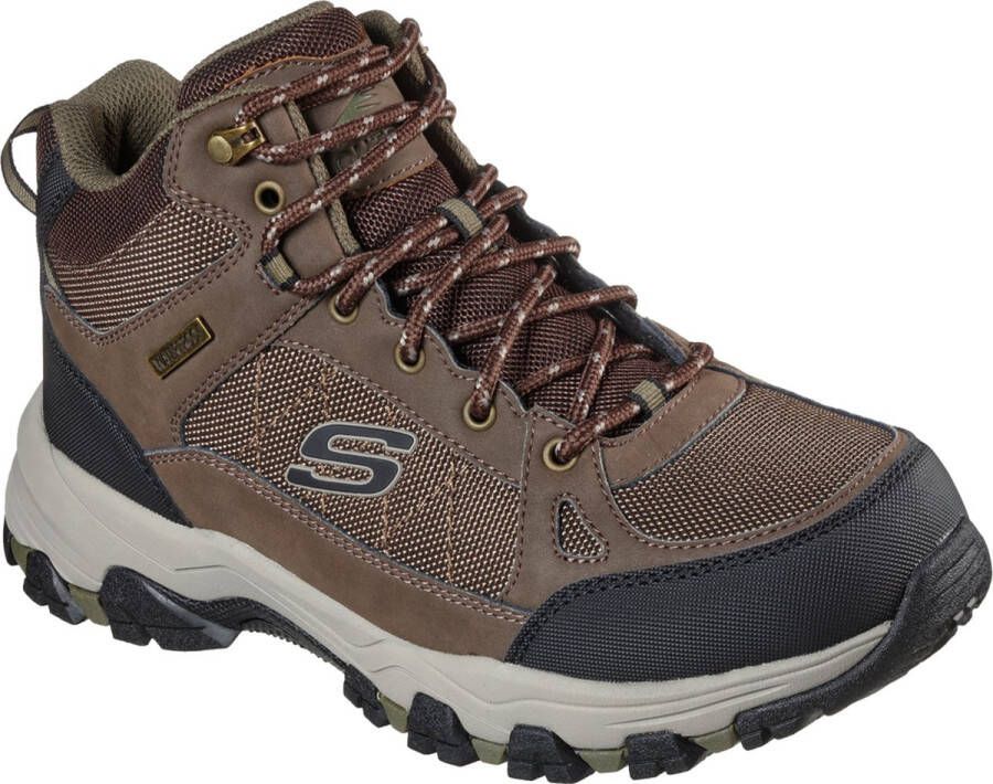 Skechers Selmen Melano bruin wandelschoenen heren (204477 CHOC)