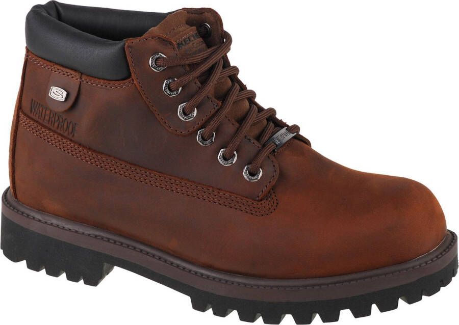 Skechers Sergeants Verdict 4442-CDB Mannen Bruin Laarzen Trappers