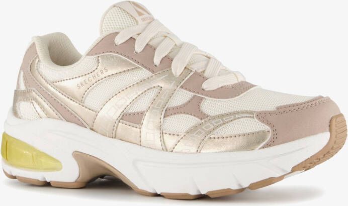 Skechers Shadow Stellar 90 dames sneakers wit roze Extra comfort Memory Foam