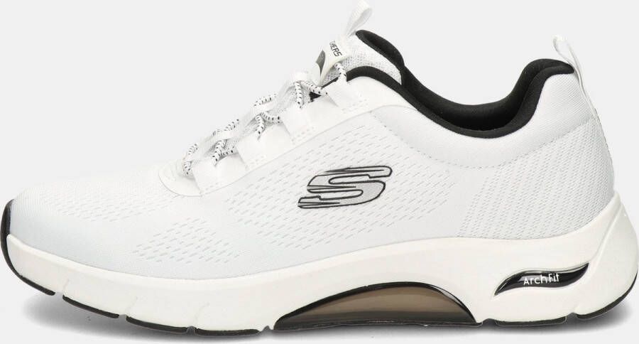 Skechers Skech Air Arch Fit Billo Heren Sneakers Wit Zwart