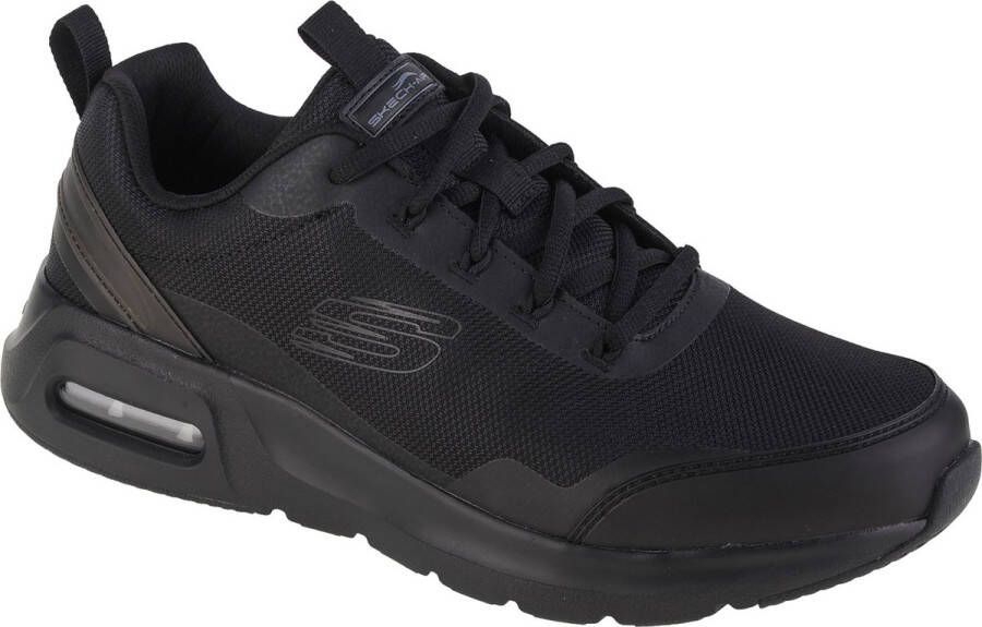 Skechers Skech-Air Court 232647-BBK Mannen Zwart Sneakers