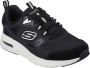 Skechers Skech Air Court zwart wit sneakers dames (149947 BKW) - Thumbnail 1