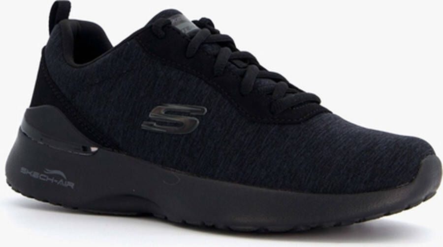 Skechers Skech Air Dynamight dames sneakers Zwart