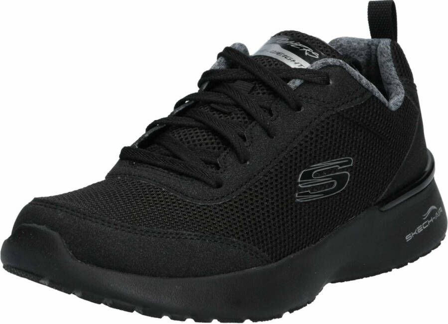 Skechers Sneakers Skech-Air Dynamight Fast Brake Metallic element bij de hak vrijetijdsschoen lage schoen veterschoen
