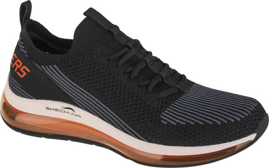 Skechers Skech Air Element 2.0 232142 BKOR Mannen Zwart Sneakers