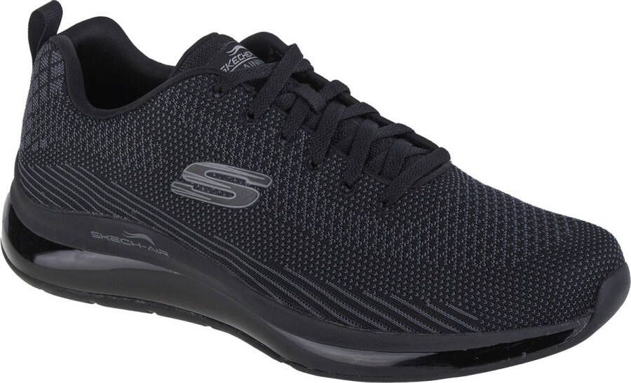 Skechers Skech-Air Element 2.0 232340-BBK Mannen Zwart Trainingschoenen Sportschoenen