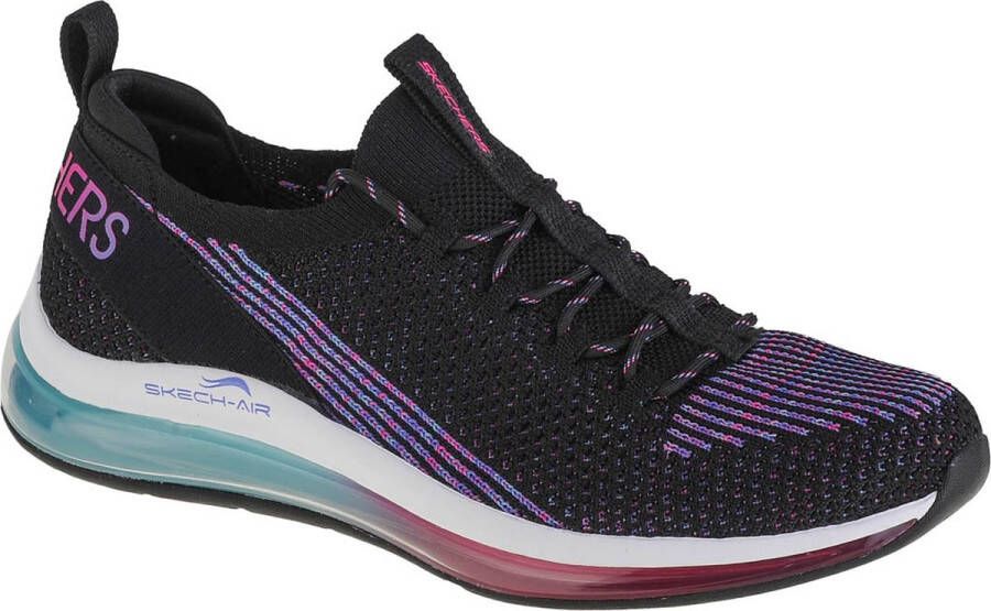 Skechers Skech-Air Element 2.0 Boss Lady 149401-BKMT Vrouwen Zwart Sneakers Sportschoenen