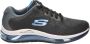 Skechers Skech Air Element 2.0 Ventin 232240 BKBL Mannen Zwart Sneakers Sportschoenen - Thumbnail 1