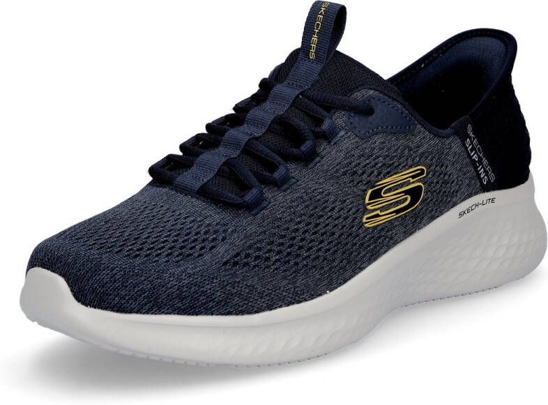 Skechers Stijlvolle Sneaker voor Actieve Levensstijl Blue Heren