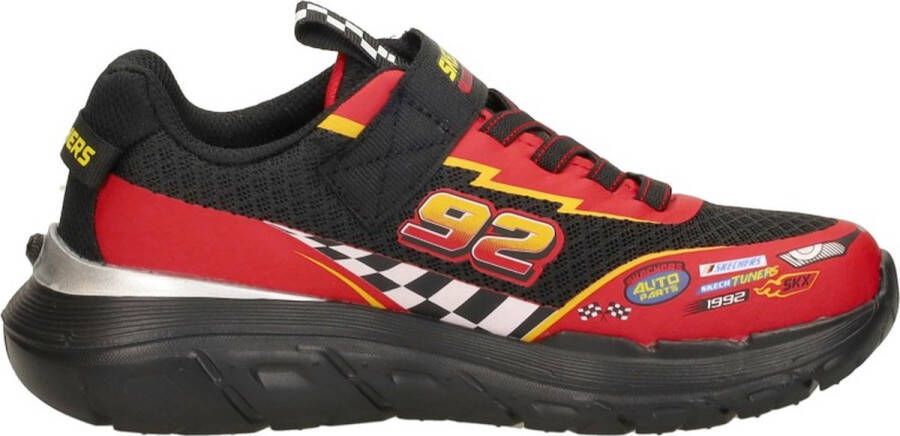 Skechers Skech Tracks 402303L-BKRD voor een jongen Zwart Sportschoenen - Foto 2