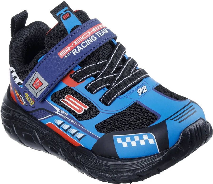 Skechers SKECH TRACKS Tracking sneakers voor jongens 402303L blauw rood