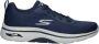 Skechers Skecher Go Walk Arch Fit 2.0 heren sneaker Blauw wit - Thumbnail 1