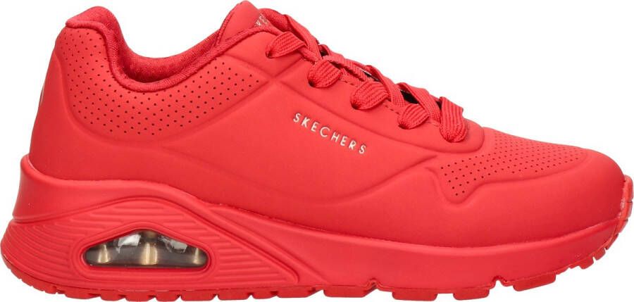 Skechers 310024 Uno Stand on Air Red Lage sneakers
