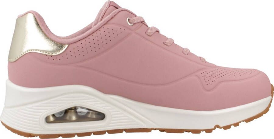 Skechers Skecher Street Uno Shimmer Away damessneaker 15196 ROS roze