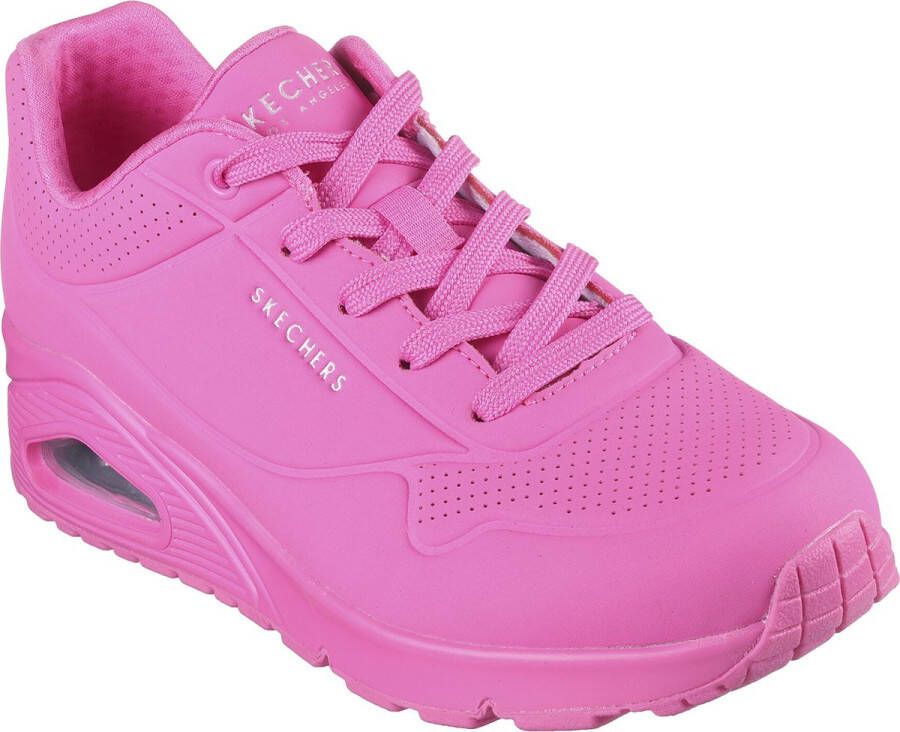 Skechers Skecher Street Uno -STAND ON AIR damessneaker 73690 HTPK roze