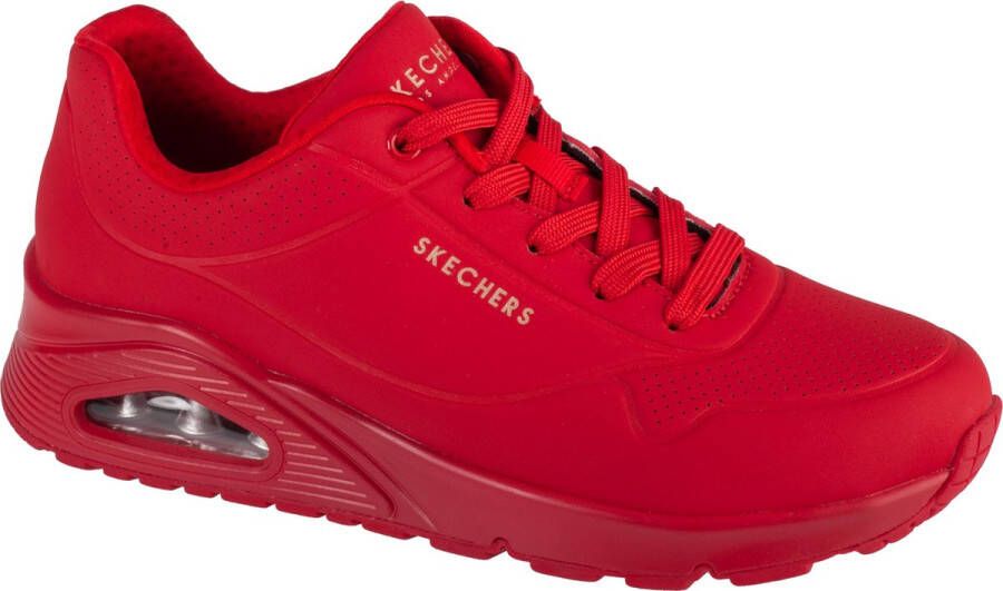 Skechers Skecher Street Uno -STAND ON AIR damessneaker 73690 RDS rood