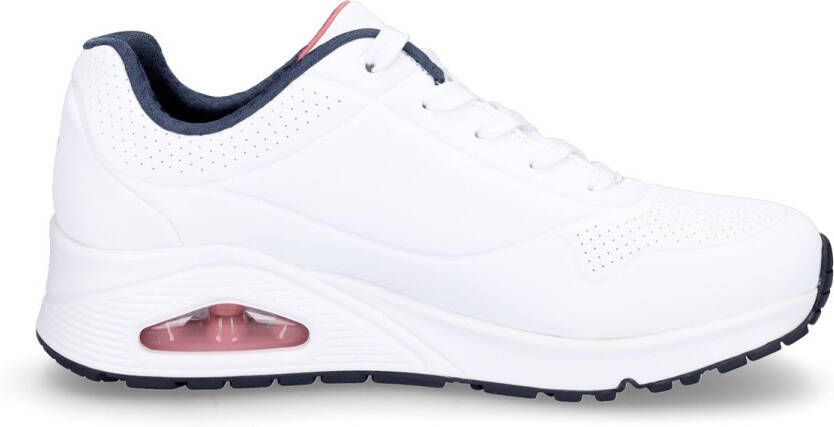 Skechers Skecher Street UNO STAND ON AIR Sneakers Dames 73690 WNVR Wit