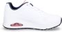 Skechers Sneakers met sleehak Uno Stand on Air Vrijetijdsschoen lage schoen veterschoen met fijne perforatie - Thumbnail 22