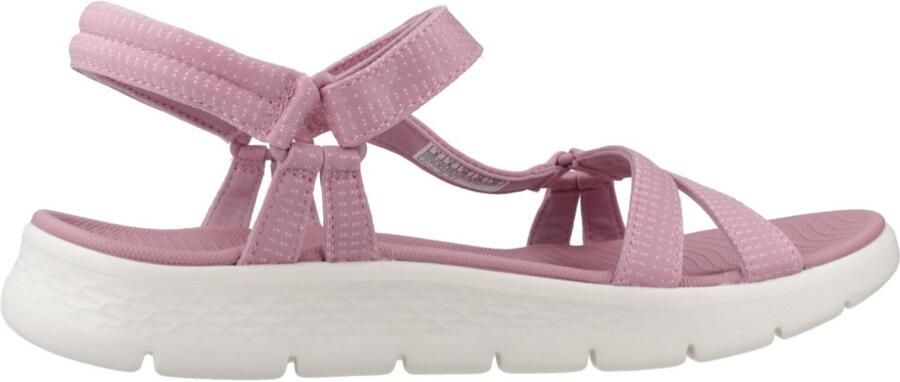Skechers Sandalen GO WALK FLEX SANDAL-SUBLIME-X zomerschoen sandaal klittenbandschoen met goga mat voetbed