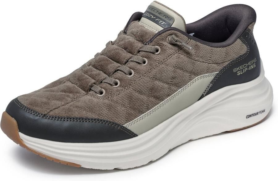 Skechers -Heren groen olijf sneakers