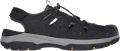 Skechers Sandalen TRESMEN-MENARD zomerschoen klittenbandschoen outdoorsandaal met luxefoam binnenzool - Zwart