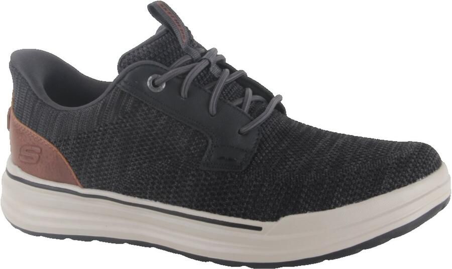 Skechers Slip-Ins: Relaxed Fit Veterschoenen Laag Zwart - Foto 2