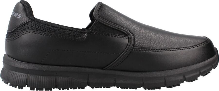 Skechers Dames Work Relaxed Fit Nampa ANNOD Werkschoenen Sneakers 77236 EC Zwart