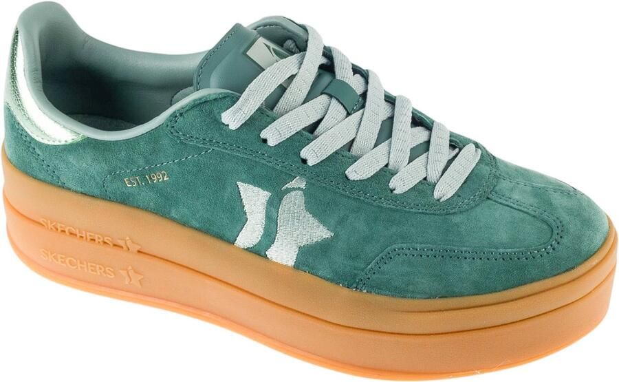 Skechers Academy Hi-Elevated Essence Vrouwen Groen Sneakers