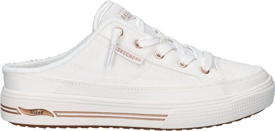 Skechers Ach Fit Arcade dames instapper Wit