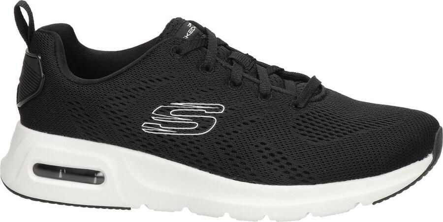 Skechers Air Court dames sneaker Zwart wit - Foto 1