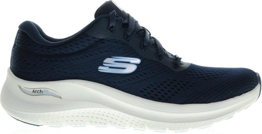 Skechers Arch Fit 2.0 Big League Dames Sneakers Navy
