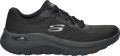 Skechers Arch Fit 2.0-Big League Dames Sneakers Zwart - Zwart