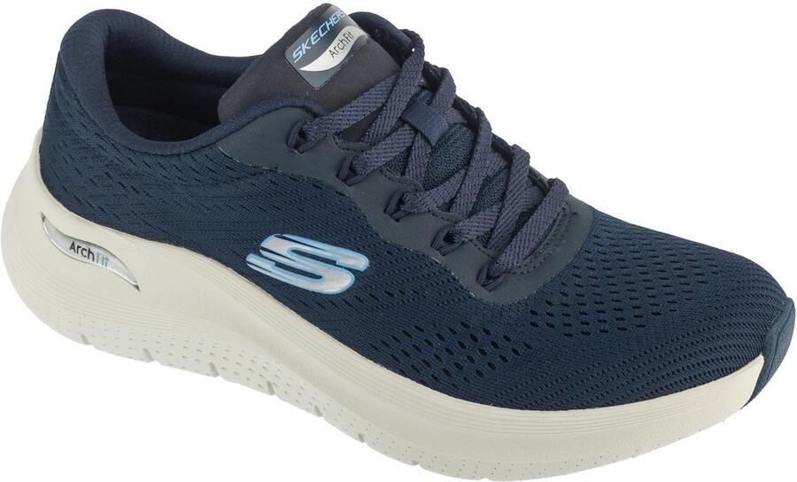 Skechers Arch Fit 2.0 Big League Vrouwen Marineblauw Sportschoenen
