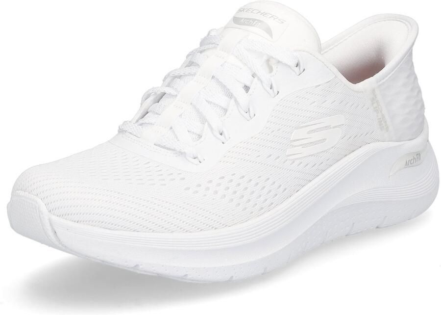 Skechers Slip-on sneakers ARCH FIT 2.0-EASY CHIC instapschoen vegan met elastische bungee veters - Foto 2