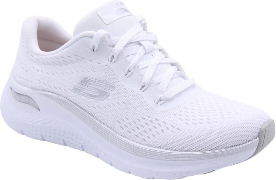Skechers Arch Fit 2.0 Glow The Distance Vrouwen Wit Sportschoenen - Foto 7