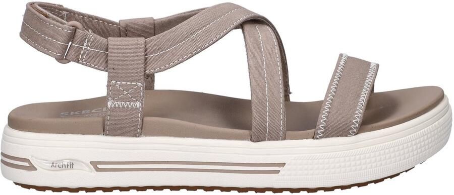 Skechers Arch Fit Arcade Adieu! dames sandaal Taupe