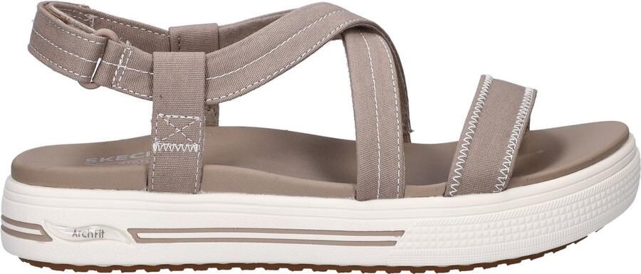 Skechers Arch Fit Arcade Adieu! dames sandaal Taupe