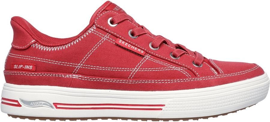 Skechers ARCH FIT ARCADE-SEE YA THERE Dames Sneakers Rood