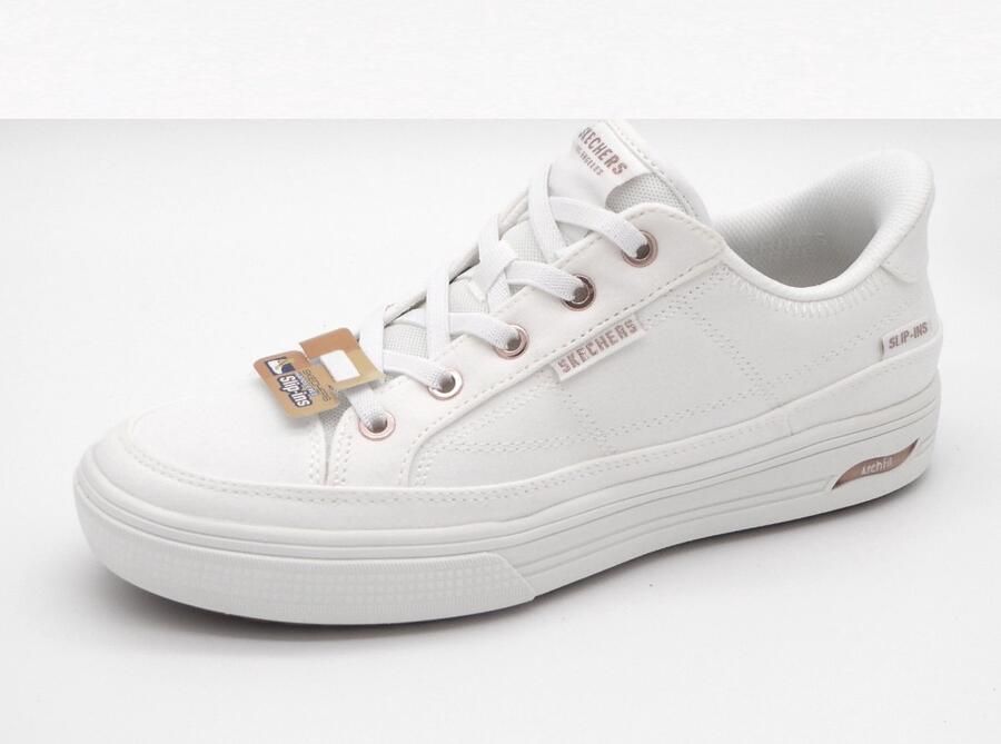Skechers ARCH FIT ARCADE-SEE YA THERE Dames Sneakers Wit