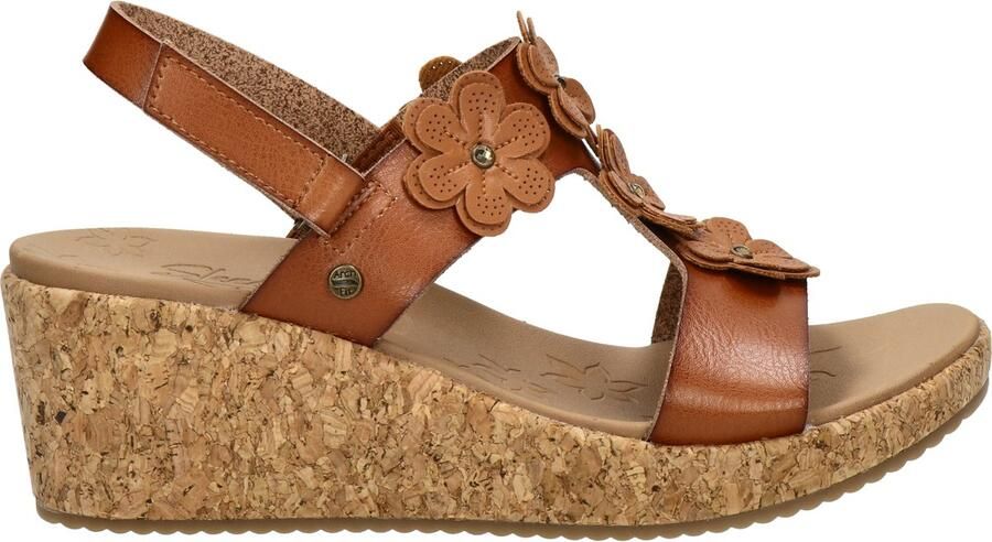 Skechers Arch Fit Beverlee dames sandaal Cognac