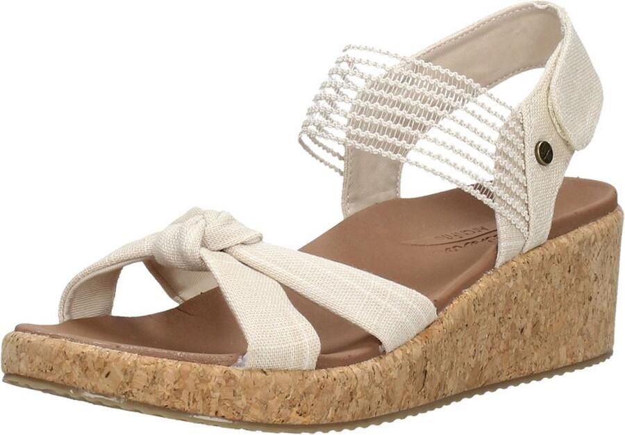 Skechers Arch Fit Beverlee Juliet Sandalen Hak beige - Foto 3