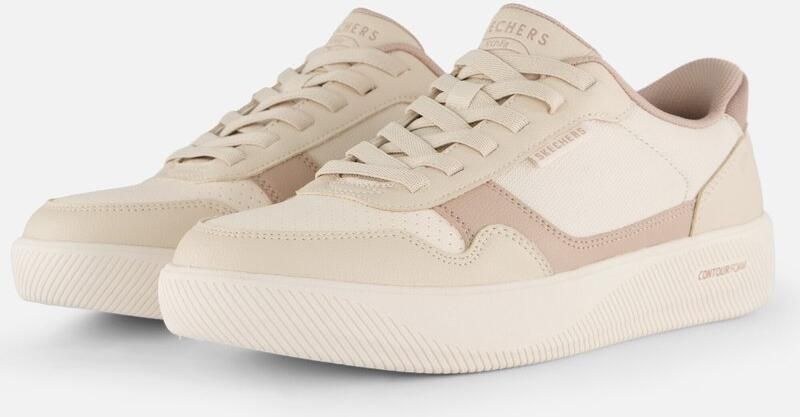 Skechers ARCH FIT COURT BREAK-KOMFORTA Heren Sneakers Naturel