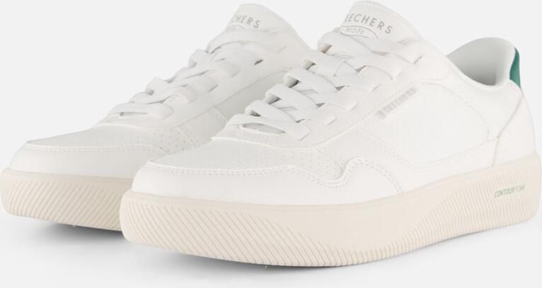 Skechers ARCH FIT COURT BREAK-KOMFORTA Heren Sneakers Wit