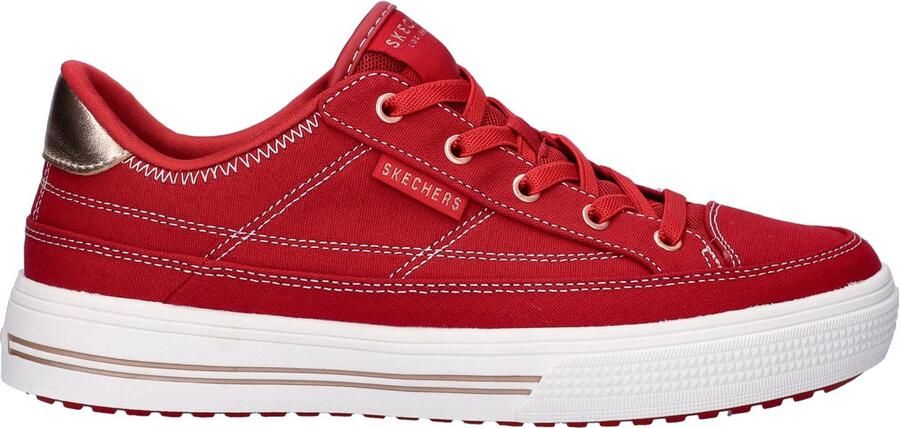 Skechers Arch Fit Gallery dames sneaker Rood