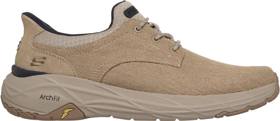 Skechers Slip-Ins: Arch Fit Maverick Veterschoenen Laag Beige