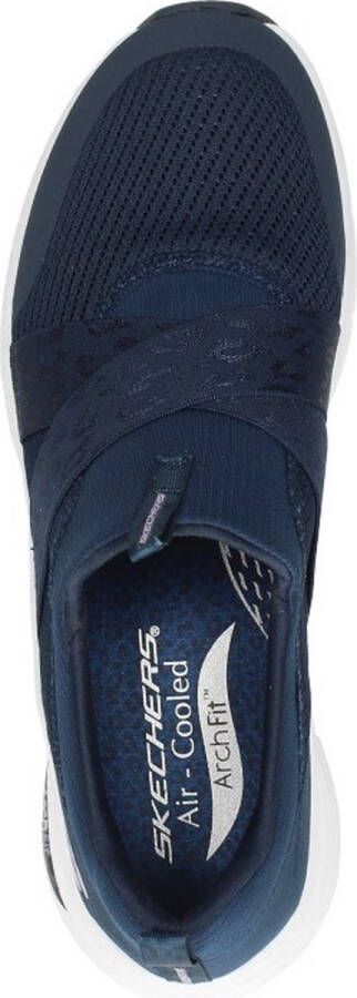 Skechers Arch Fit Modern Rhythm Dames Instappers Donkerblauw - Foto 16